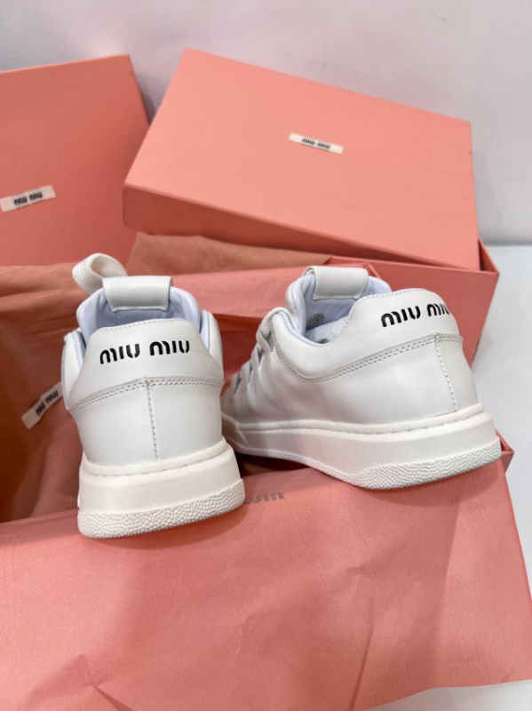 Кеди Miu Miu на шнурівці