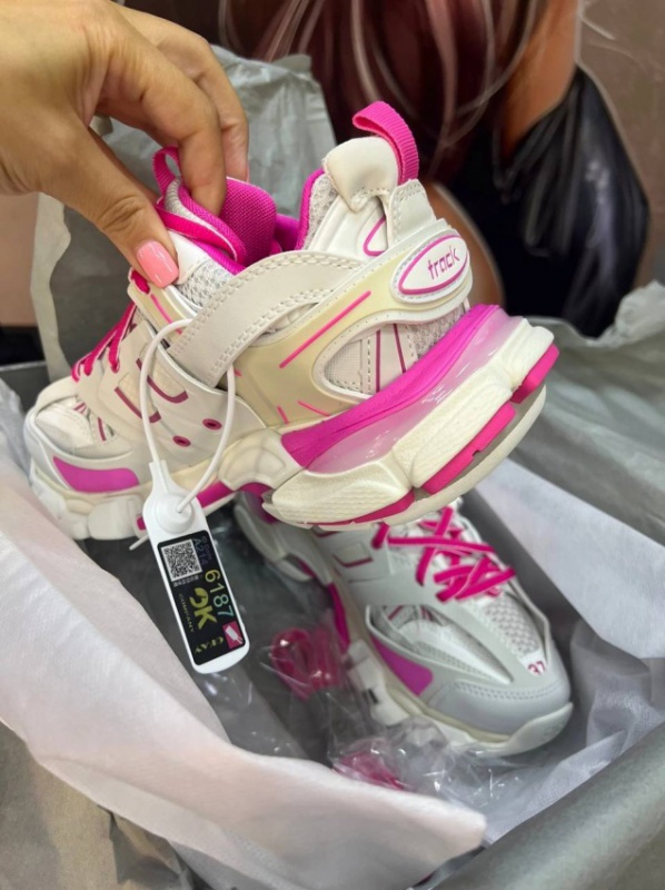 Balenciaga Track White Pink