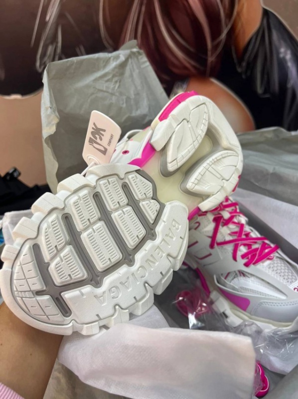 Balenciaga Track White Pink