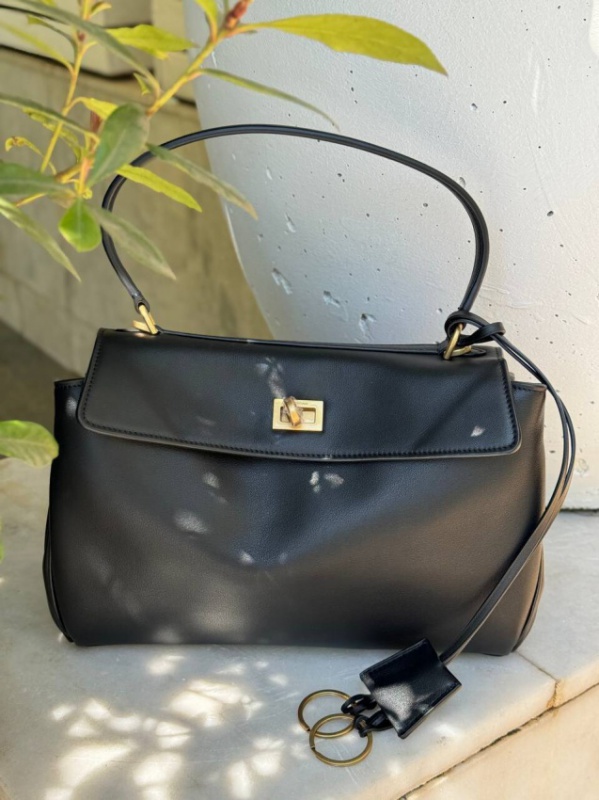 Сумка Balenciaga Rodeo 'Black&Gold' 23 cm