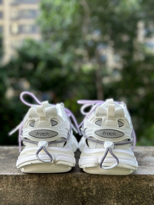Кросівки Balenciaga Track Trail Laces in White / Lilac